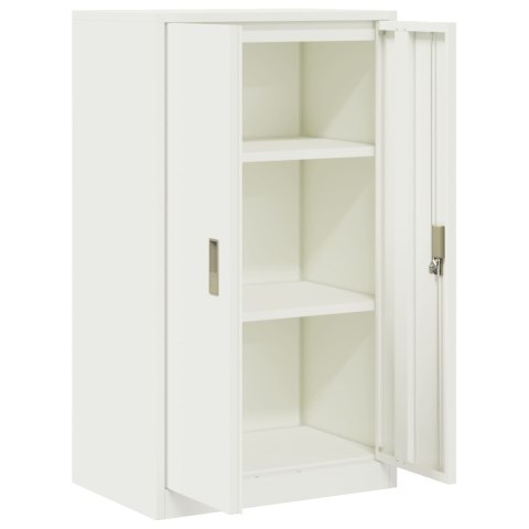 SZAFKA DO PRZECHOWYWANIA BIAŁY 60X 40X 105CM