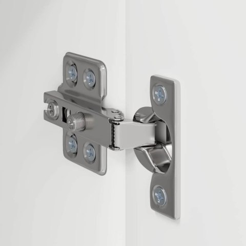 SZAFKA POD TELEWIZOR 2 PCS BIAŁY 30X 31X 60CM