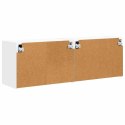 SZAFKA POD TELEWIZOR 2 PCS BIAŁY 59,5X 31X 40CM