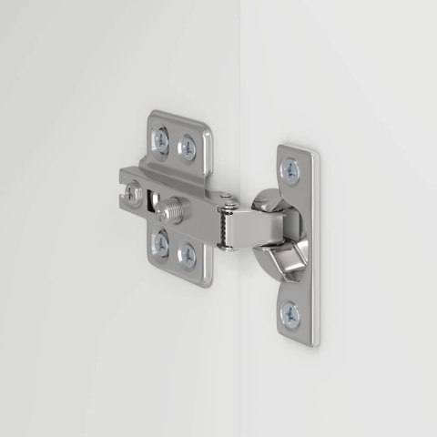 SZAFKA POD TELEWIZOR 2 PCS BIAŁY 59,5X 31X 40CM