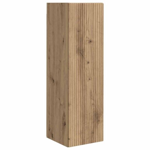 SZAFKA POD TELEWIZOR 2 PCS DĄB RZEMIEŚLNICZY 30X 31X 100CM