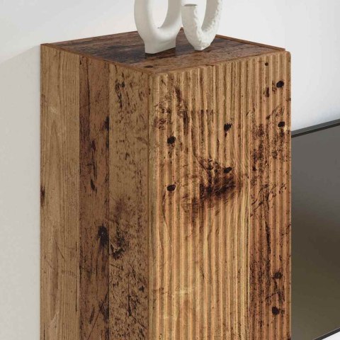 SZAFKA POD TELEWIZOR 2 PCS STARE DREWNO 30X 31X 60CM