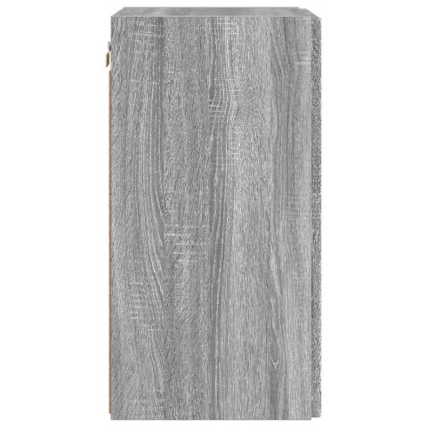 SZAFKA POD TELEWIZOR 2 PCS SZARY SONOMA 30X 31X 60CM