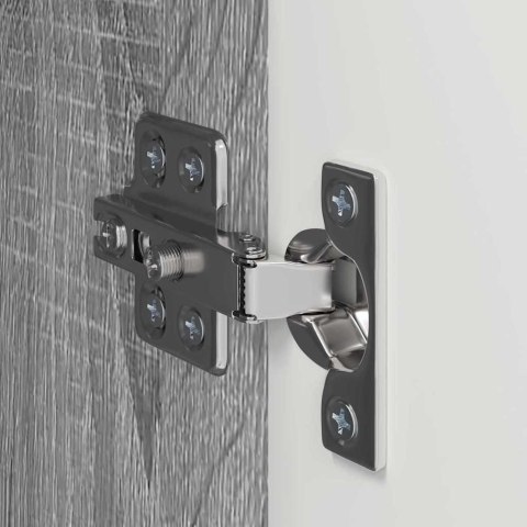 SZAFKA POD TELEWIZOR 2 PCS SZARY SONOMA 30X 31X 60CM