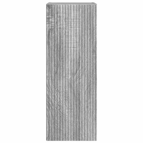 SZAFKA POD TELEWIZOR 2 PCS SZARY SONOMA 30X 31X 80CM