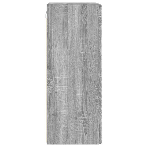 SZAFKA POD TELEWIZOR 2 PCS SZARY SONOMA 30X 31X 80CM