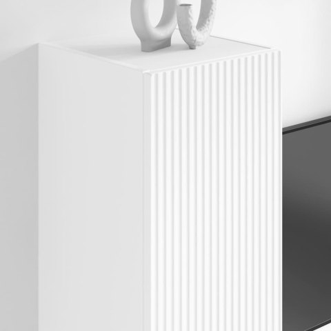 SZAFKA POD TELEWIZOR BIAŁY 30X 31X 100CM