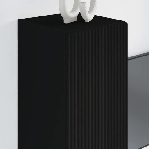 SZAFKA POD TELEWIZOR CZARNY 30X 31X 80CM