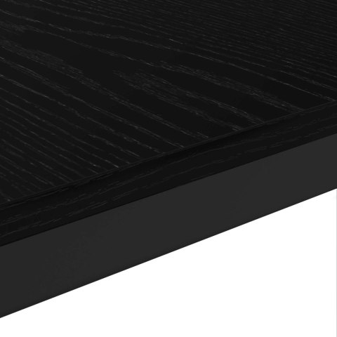 STOLIK KAWOWY CZARNY DĄB 50X 50X 36CM