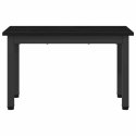 STOLIK KAWOWY CZARNY DĄB 60X 30X 36CM