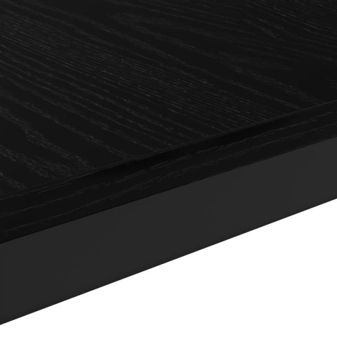 STOLIK KAWOWY CZARNY DĄB 60X 30X 36CM