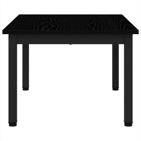 STOLIK KAWOWY CZARNY DĄB 70X 50X 36CM