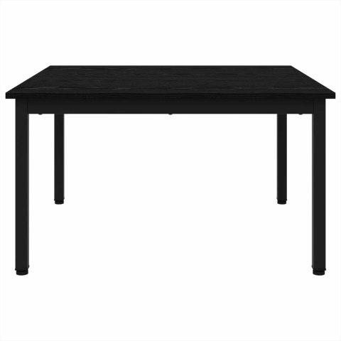 STOLIK KAWOWY CZARNY DĄB 80X 80X 45CM