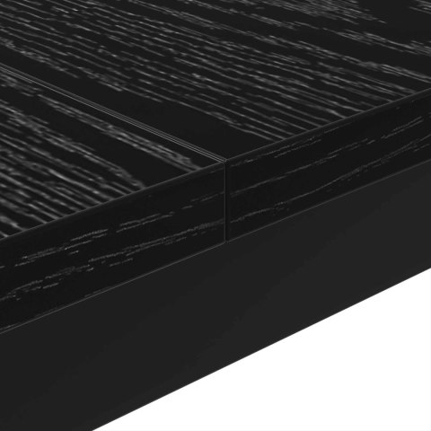 STOLIK KAWOWY CZARNY DĄB 80X 80X 45CM