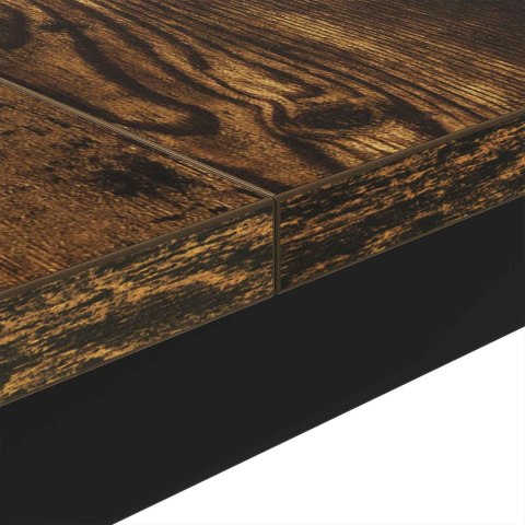 STOLIK KAWOWY DĄB DYMNY 80X 80X 45CM