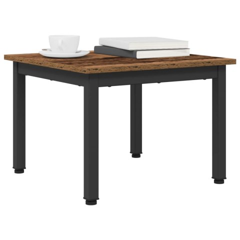 STOLIK KAWOWY STARE DREWNO 50X 50X 36CM