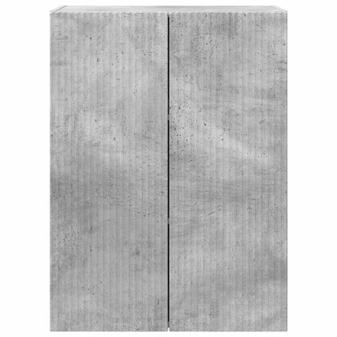 SZAFKA POD TELEWIZOR BETONOWY SZARY 59,5X 31X 80CM