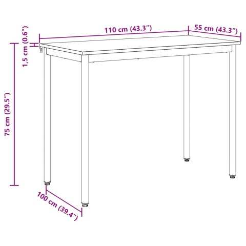 STOŁY DO JADALNI METAL