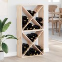 REGAŁ NA WINO 2 PCS NATURALNY 62X 25X 62CM