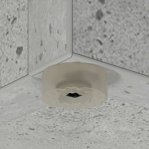 STOJAK NA PARASOL BETONOWY SZARY 40X 20X 55,5CM