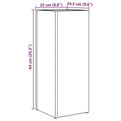 STOJAK NA PARASOL DĄB RZEMIEŚLNICZY 25X 24,5X 64CM