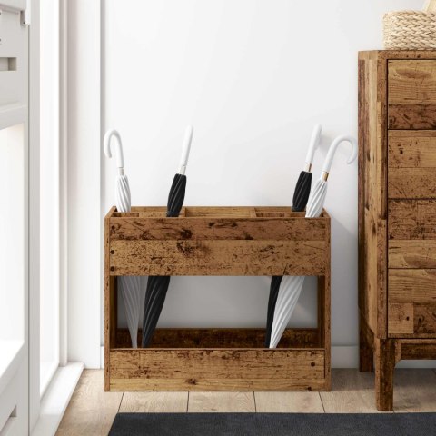 STOJAK NA PARASOL STARE DREWNO 65X 24X 50CM