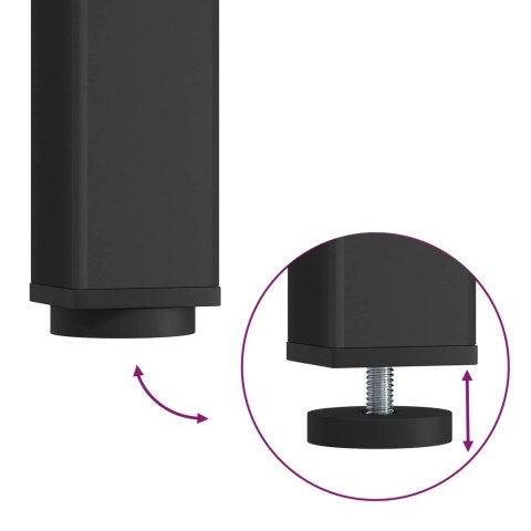 STÓŁ BAROWY NATURALNY 110X55X105CM LITE DREWNO SOSNOWE