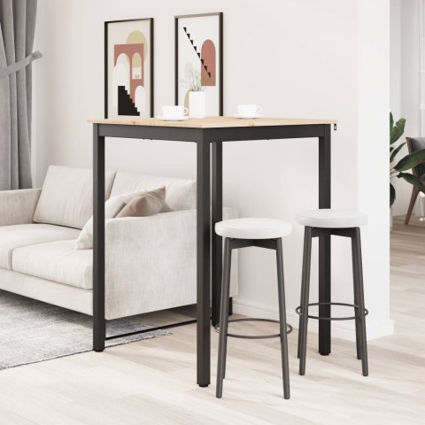 STÓŁ BAROWY NATURALNY 110X55X105CM LITE DREWNO SOSNOWE