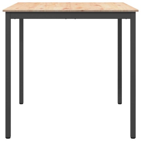 STÓŁ BAROWY NATURALNY 110X55X105CM LITE DREWNO SOSNOWE