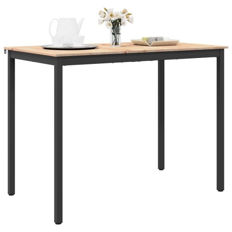 STÓŁ BAROWY NATURALNY 110X55X105CM LITE DREWNO SOSNOWE