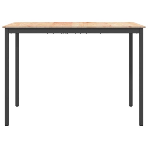 STÓŁ BAROWY NATURALNY 110X55X105CM LITE DREWNO SOSNOWE