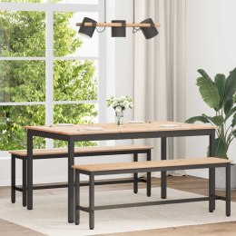 STÓŁ JADALNY NATURALNY 150X90X75CM LITE DREWNO SOSNOWE