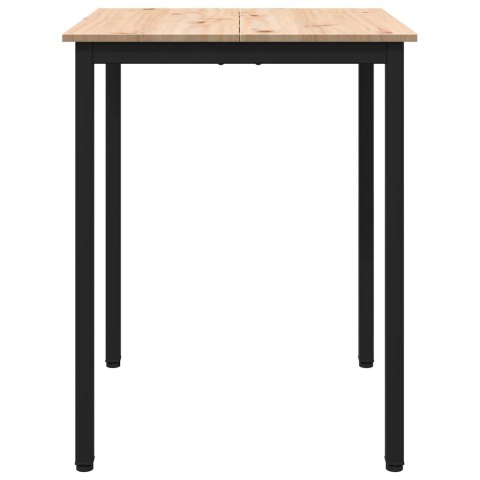 STÓŁ JADALNY NATURALNY 60X60X75CM LITE DREWNO SOSNOWE