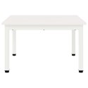 STOLIK KAWOWY BIAŁY 60X 60X 36CM LITE DREWNO SOSNOWE