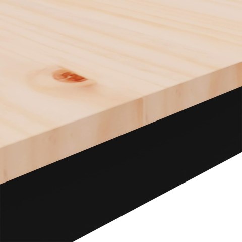 STOLIK KAWOWY NATURALNY 100X 50X 45CM LITE DREWNO SOSNOWE