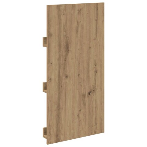 REGAŁ NA GAZETY Z PÓŁKĄ DĄB RZEMIEŚLNICZY 51X 11X 102CM