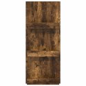 REGAŁ NA GAZETY Z PÓŁKĄ DĄB WĘDZONY 43X 11X 102CM