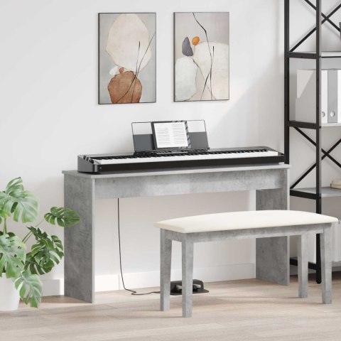 STOJAK NA KEYBOARD BETONOWY SZARY 120X 32X 64CM