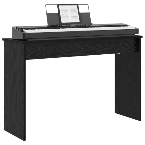 STOJAK NA KEYBOARD CZARNY DĄB 100X 32X 64CM