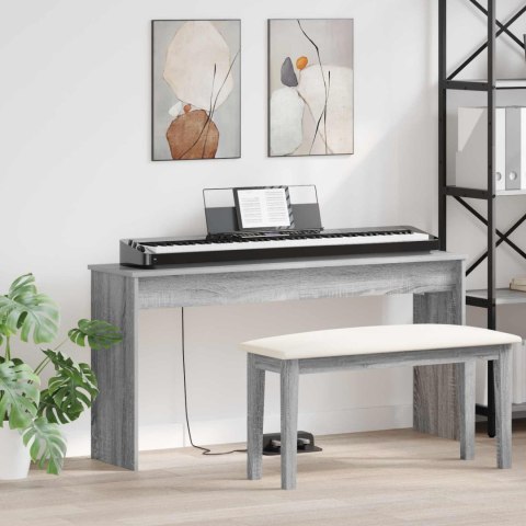 STOJAK NA KEYBOARD SZARY SONOMA 130X 32X 64CM