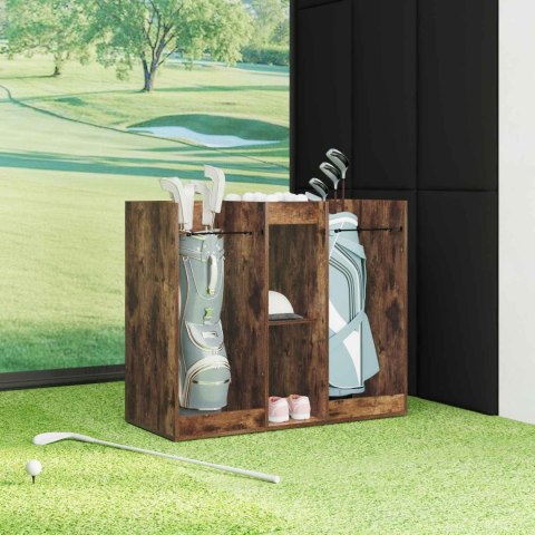 SZAFKA GOLFOWA GŁADKI DĄB WĘDZONY 102X 45X 85,5CM