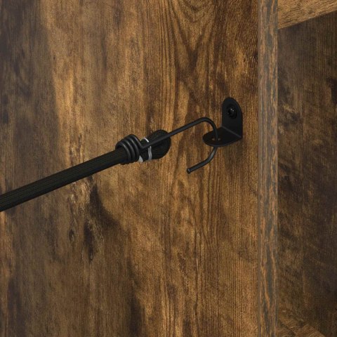 SZAFKA GOLFOWA GŁADKI DĄB WĘDZONY 102X 45X 85,5CM