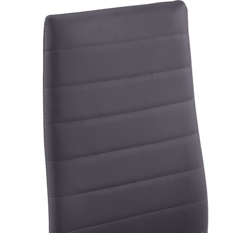 7-CZĘŚCIOWY ZESTAW MEBLI DO JADALNI SZARY