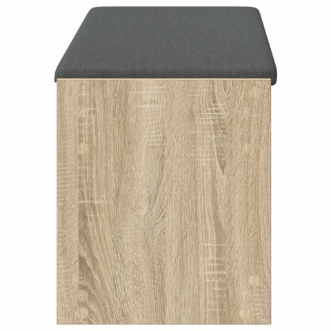 ŁAWKA W PRZEDPOKOJU Z PODUSZKĄ DĄB SONOMA 103X 38X 45CM