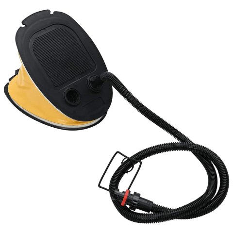 MATA GIMNASTYCZNA Z POMPKĄ 100X100X15CM PVC NIEBIESKA