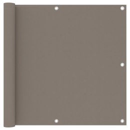 PARAWAN BALKONOWY TAUPE 90X500CM TKANINA OXFORD