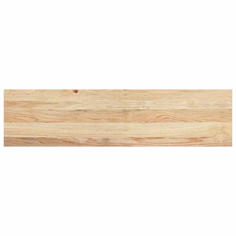STOPNIE SCHODOWE 8 SZT. SUROWE 100X30X2CM LITE DREWNO DĘBOWE