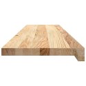 STOPNIE SCHODOWE 8 SZT. SUROWE 100X30X2CM LITE DREWNO DĘBOWE
