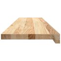 STOPNIE SCHODOWE 16 SZT. SUROWE 100X30X2CM LITE DREWNO DĘBOWE