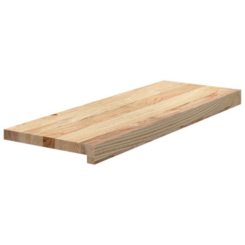 STOPNIE SCHODOWE 20 SZT. SUROWE 70X30X2CM LITE DREWNO DĘBOWE